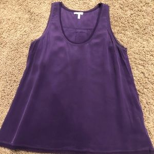Joie purple silk tank